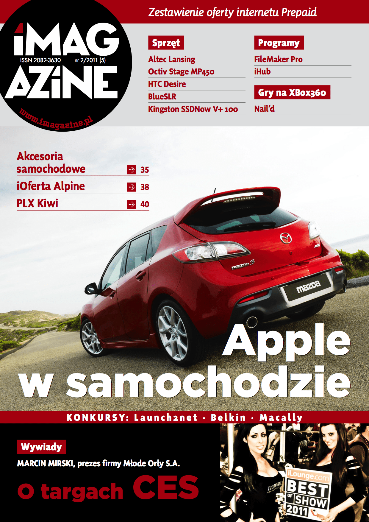 Zdjęcie okładkowe wpisu iMagazine 2/2011 – Apple w samochodzie