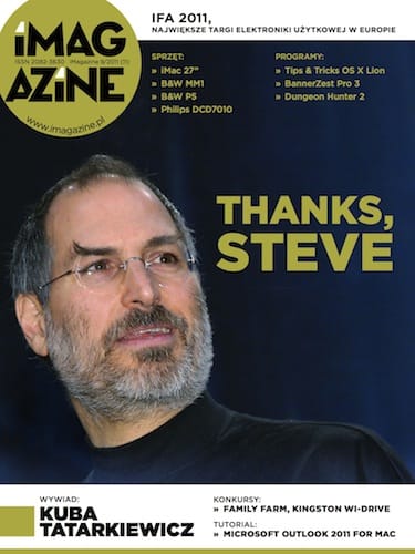 Zdjęcie okładkowe wpisu iMagazine 9/2011 – Thanks, Steve