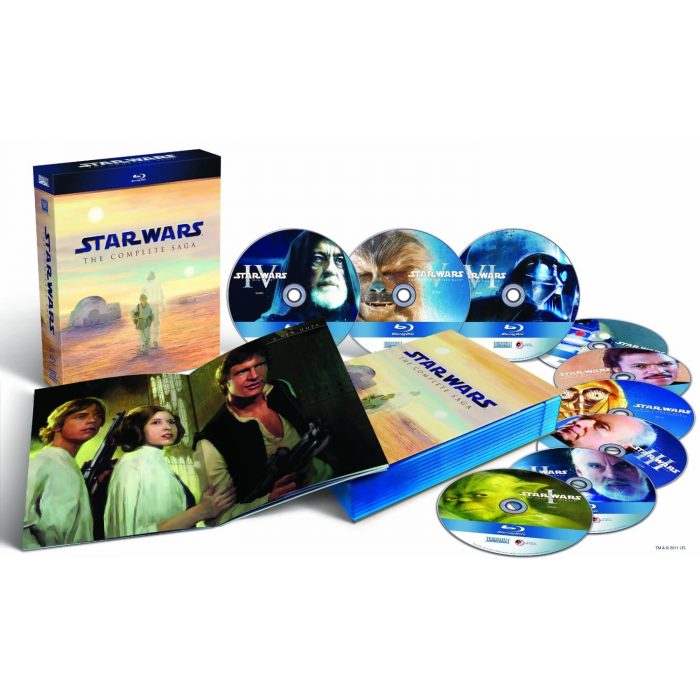 „Gwiezdne Wojny” - Saga na 9 płytach Blu-Ray - Cena: 399 zł