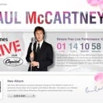 Zdjęcie okładkowe wpisu: Koncert Paula McCartneya w iTunes – na żywo 10.02.2012