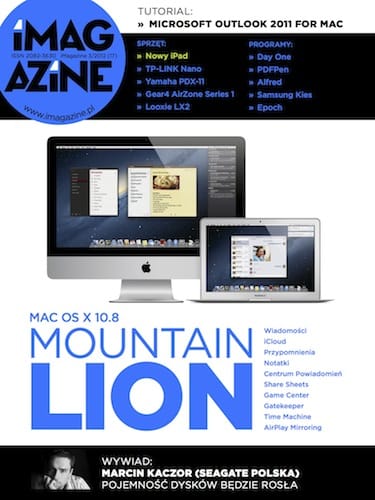 Zdjęcie okładkowe wpisu iMagazine 3/2012 – OSX 10.8 Mountain Lion