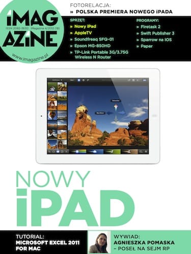 Zdjęcie okładkowe wpisu iMagazine 4/2012 – Nowy iPad