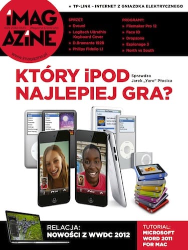 Zdjęcie okładkowe wpisu iMagazine 6/2012 – Który iPod najlepiej gra?