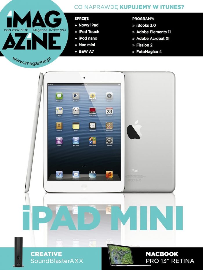 Zdjęcie okładkowe do wpis iMagazine 11/2012 – iPad mini