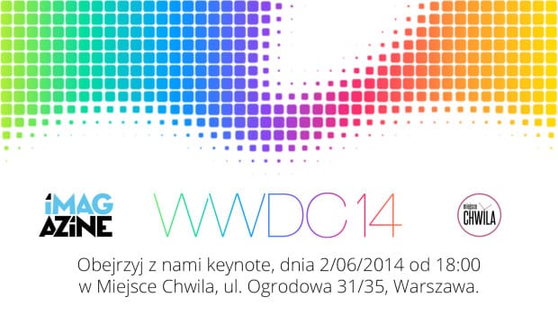 Zdjęcie okładkowe do wpis Zapraszamy na wspólne oglądanie keynote z WWDC 2014!