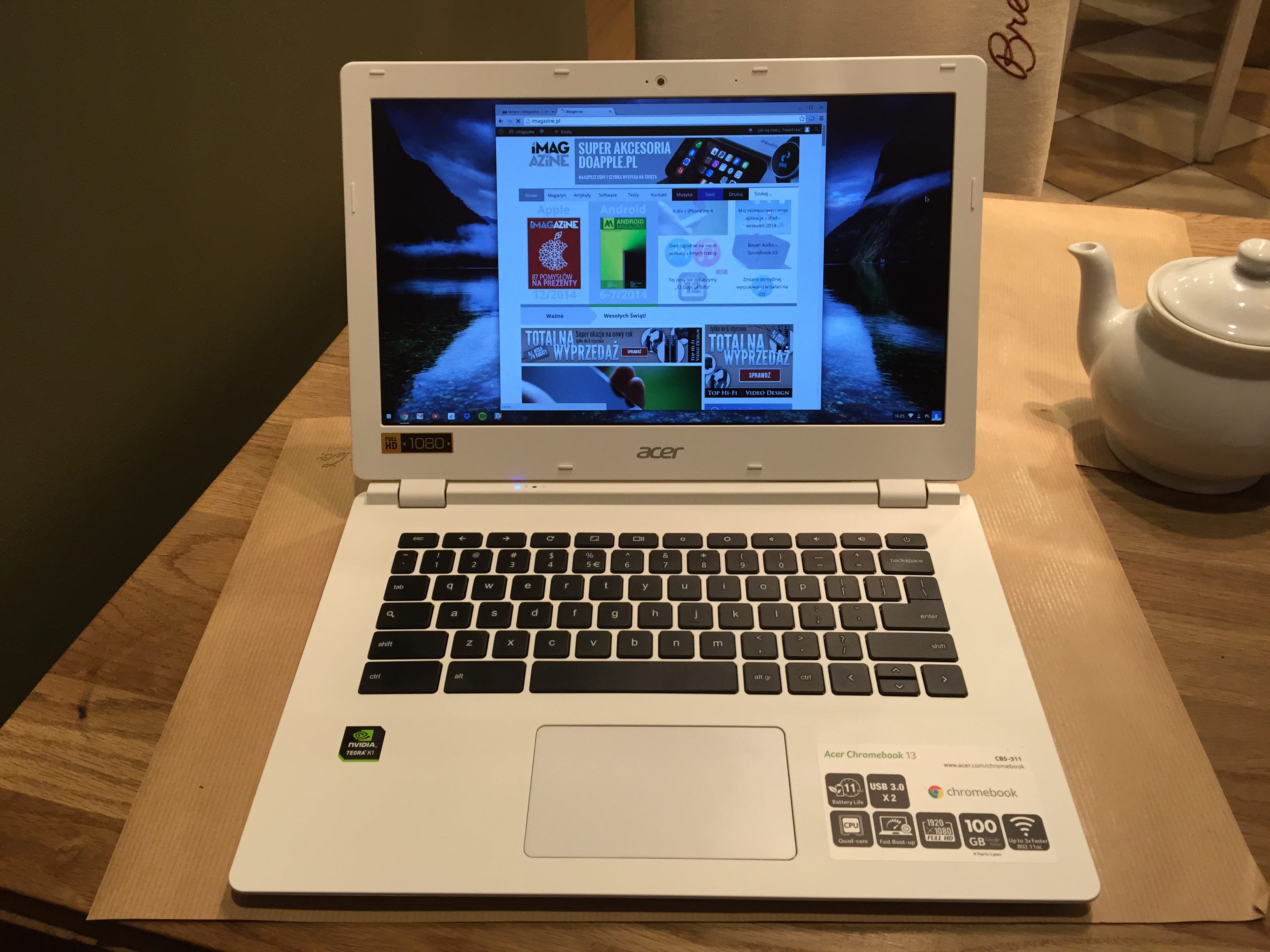 Zdjęcie okładkowe wpisu Pierwsze wrażenia: Acer Chromebook 13