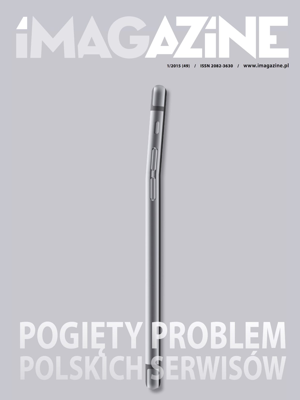 Zdjęcie okładkowe wpisu iMagazine 1/2015 – Pogięty problem polskich serwisów