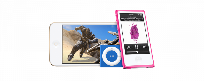 Zdjęcie okładkowe do wpis Nowy iPod touch 6G; odświeżone iPod nano i shuffle już dostępne