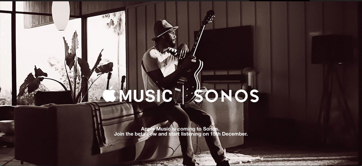 Zdjęcie okładkowe wpisu Sonos i Apple Music ze wspólną reklamą