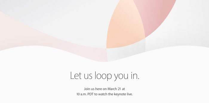 Zdjęcie okładkowe do wpis Apple zaprasza na keynote na 21/03/2016, a my zapraszamy na #iChwila