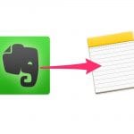 Zdjęcie okładkowe wpisu: Przeniesienie zapisków z Evernote do Notatek