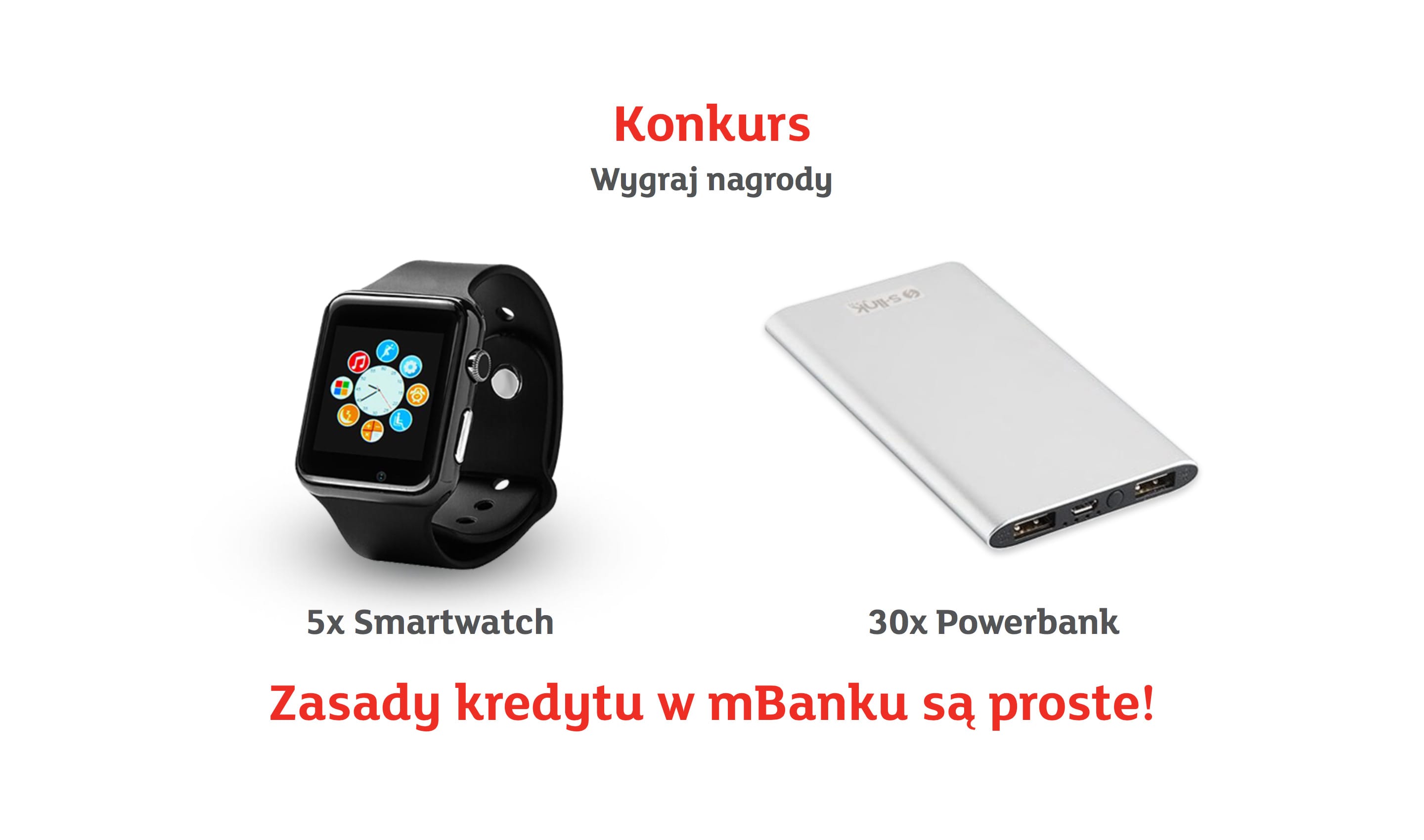 Zdjęcie okładkowe wpisu Konkurs mBanku i Onetu, w którym do wygrania jest podróbka Apple Watcha