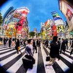 Zdjęcie okładkowe wpisu: Shibuya w wydaniu fisheye