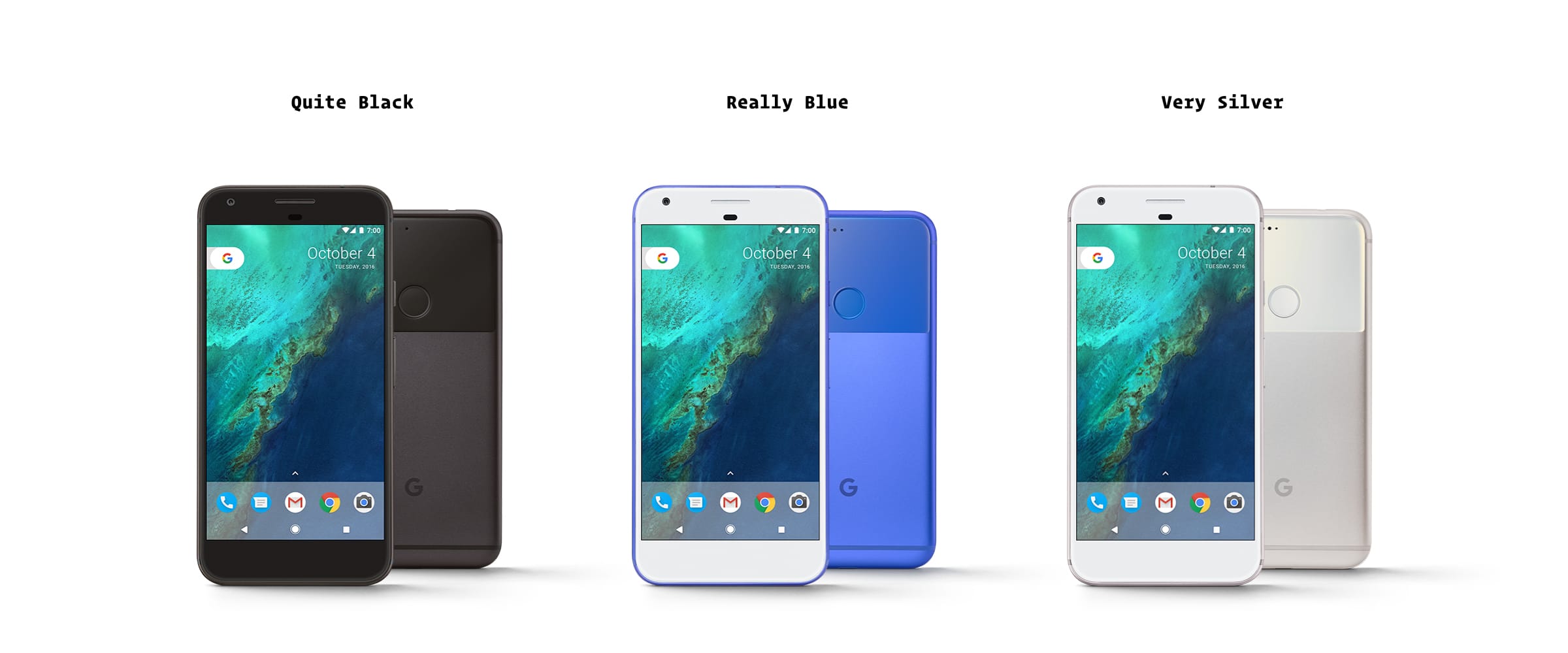google-pixel-colours