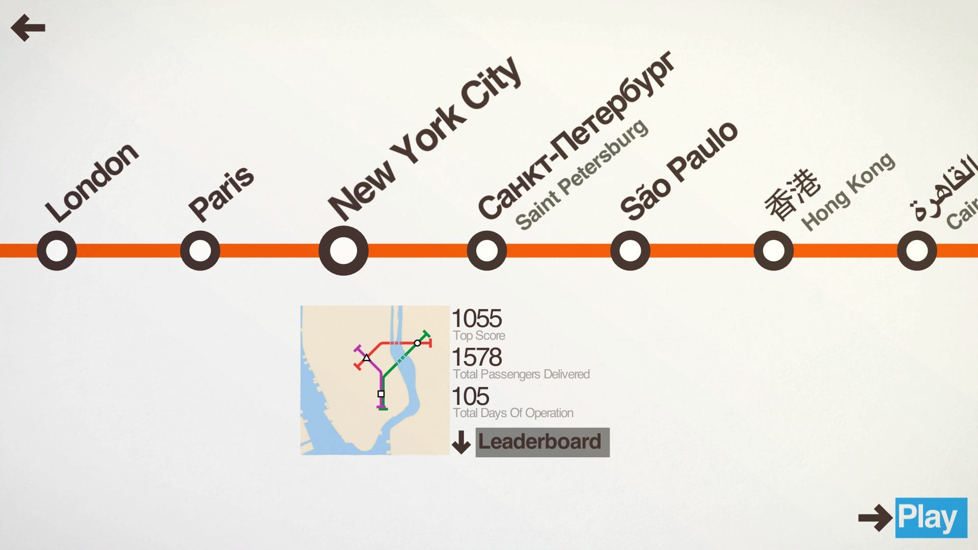Zdjęcie okładkowe wpisu Mini Metro – wciągająca mini gra
