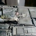 Zdjęcie okładkowe wpisu: Tak wygląda MacBook Pro (2015) po pożarze baterii