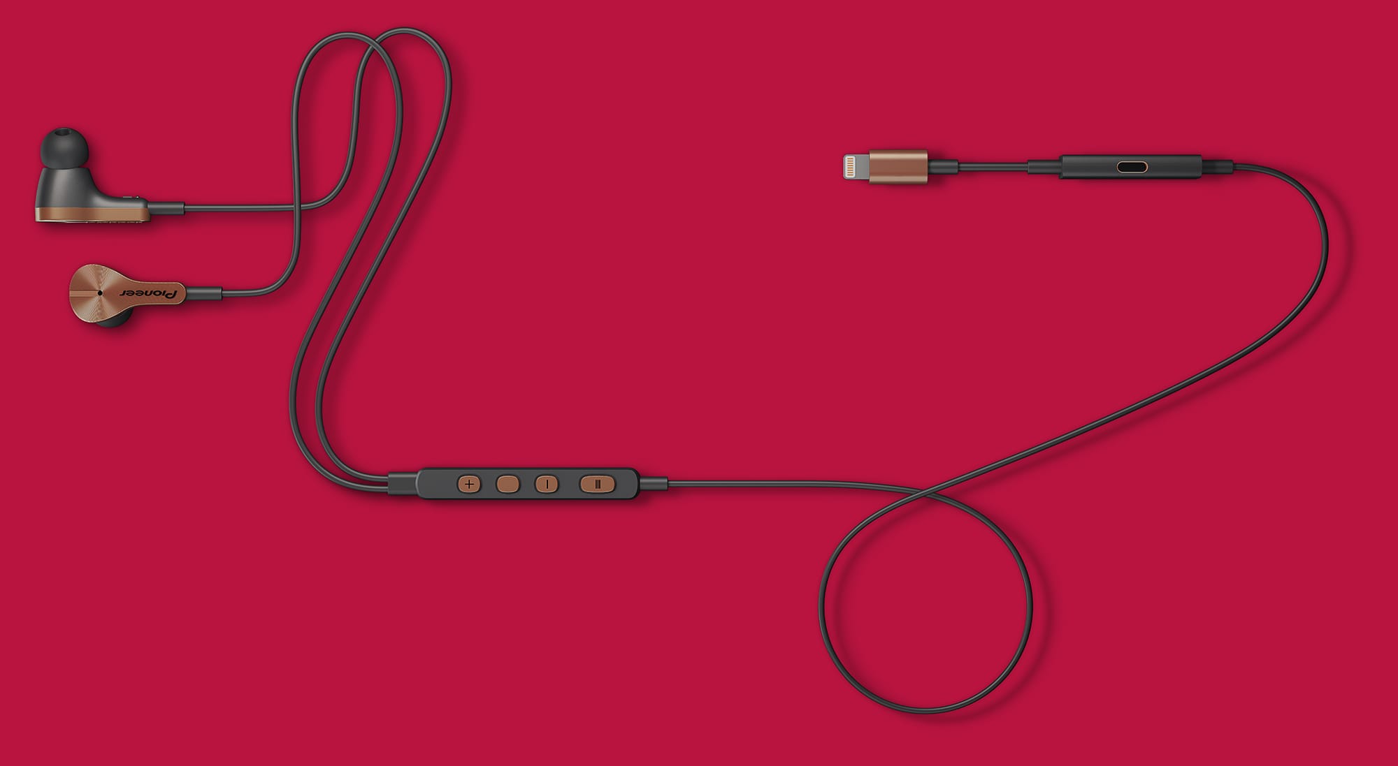 Zdjęcie okładkowe wpisu Pioneer prezentuje słuchawki Lightning z dodatkowym portem ładującym
