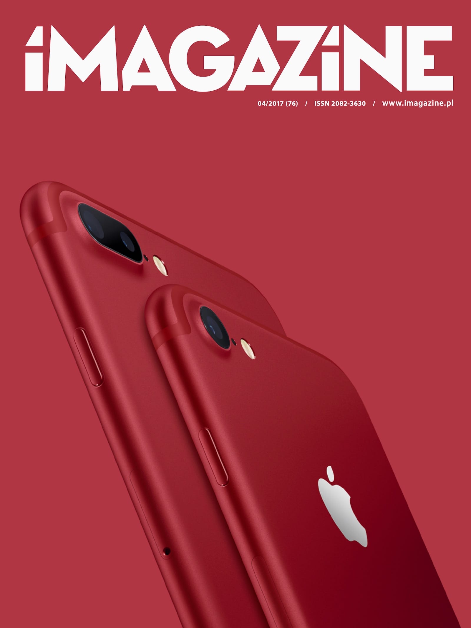 Zdjęcie okładkowe wpisu iMagazine 4/2017 – iPhone 7 (PRODUCT)RED Special Edition