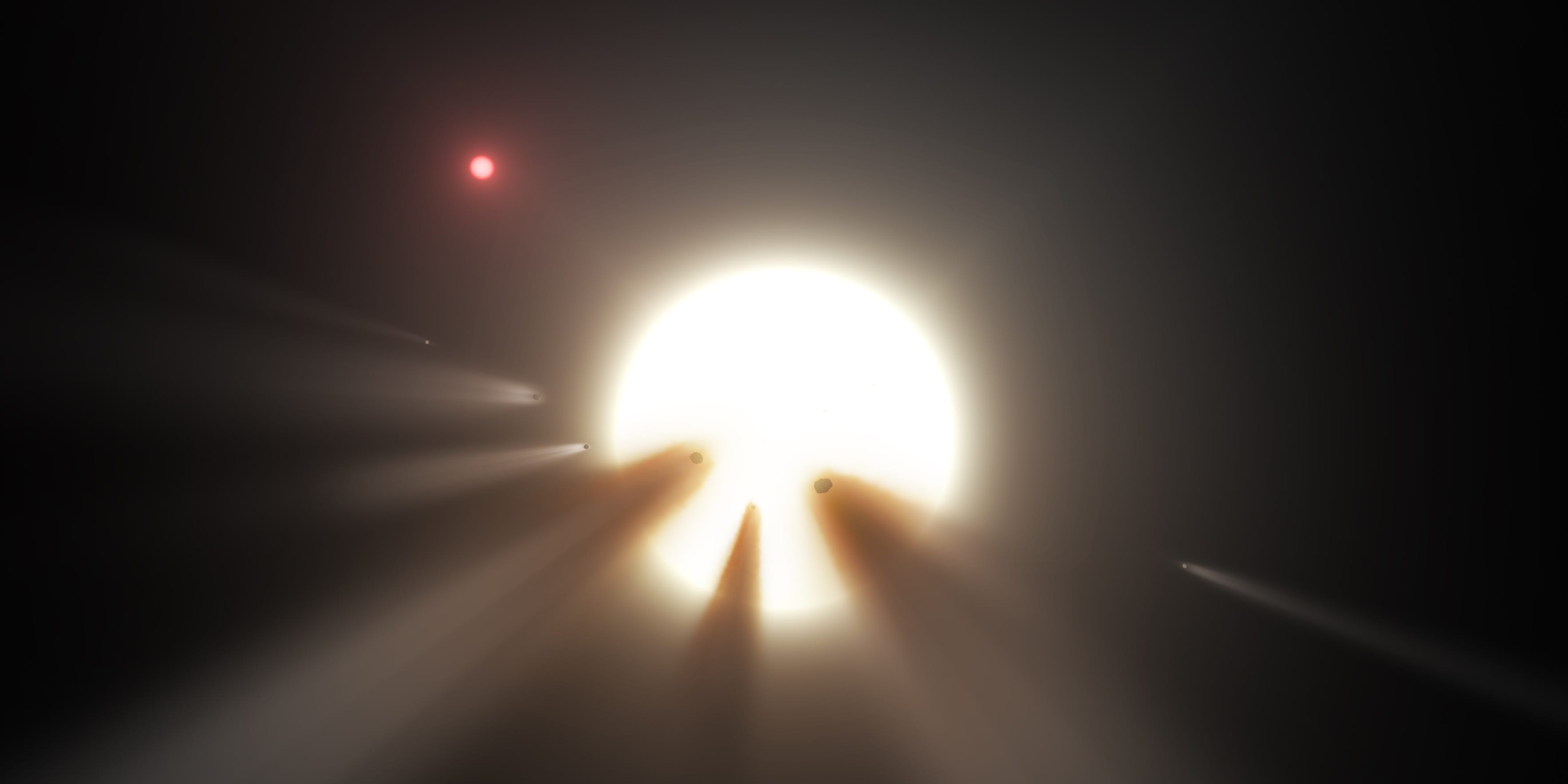 Zdjęcie okładkowe wpisu Naukowcy najprawdopodobniej rozwiązali tajemnicę gwiazdy KIC 8462852