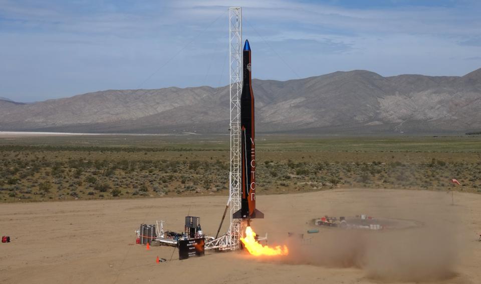 Zdjęcie okładkowe wpisu Udany test rakiety Vector-R