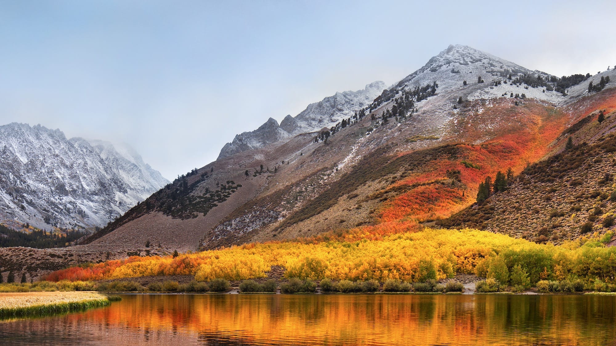 Zdjęcie okładkowe wpisu Domyślna tapeta z macOS High Sierra do pobrania