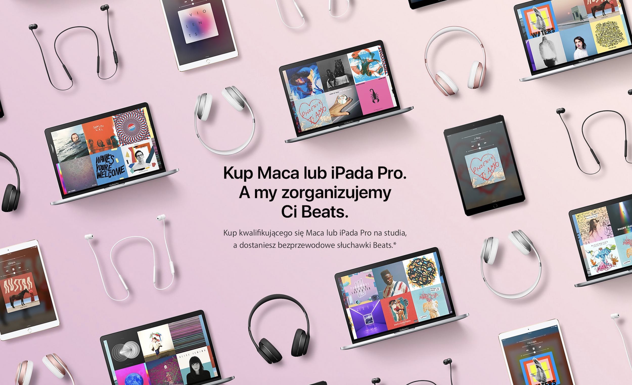 Zdjęcie okładkowe wpisu Back to School od Apple także w Polsce – Beatsy za darmo do komputerów Mac i iPadów Pro