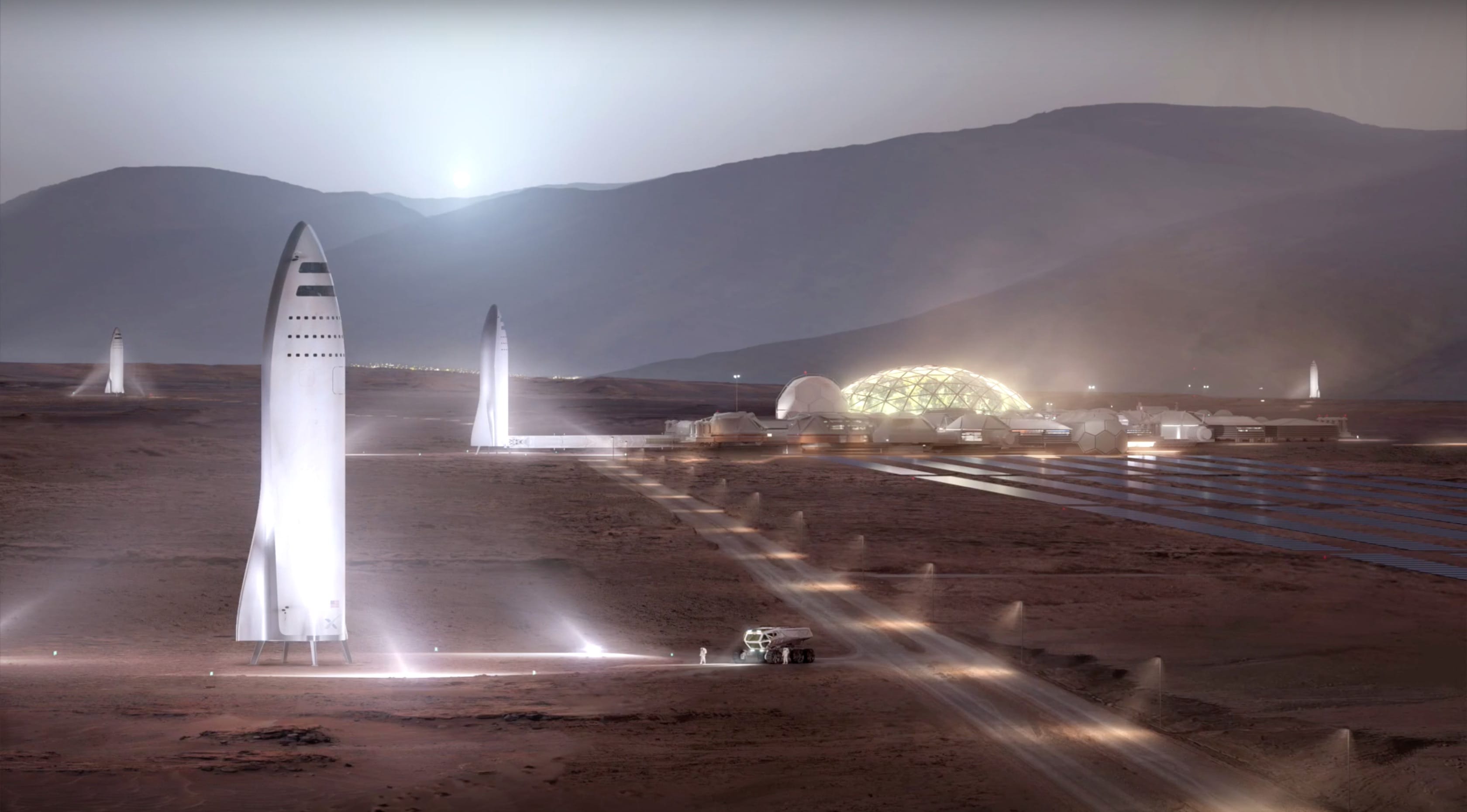 Zdjęcie okładkowe wpisu BFR – przyszłość podróży kosmicznych według SpaceX