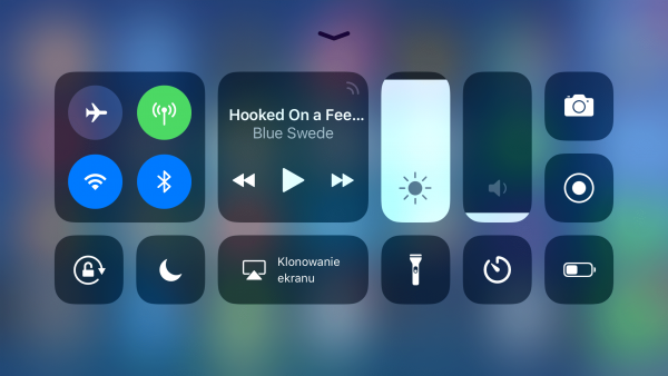 Zdjęcie okładkowe wpisu iOS 11 i przełączniki Wi-Fi oraz Bluetooth w Centrum sterowania