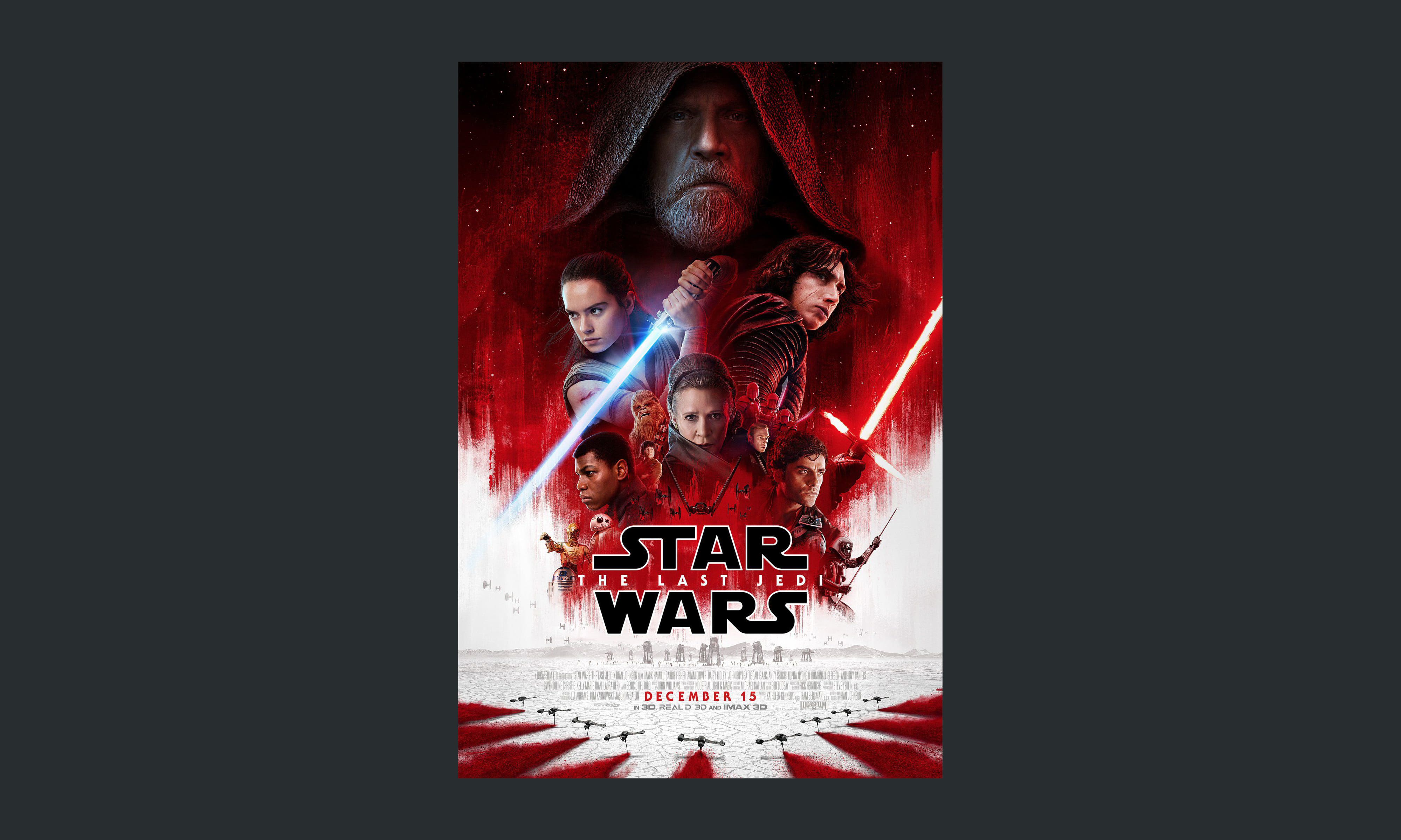Zdjęcie okładkowe wpisu <em>Star Wars: The Last Jedi</em> – oficjalny trailer, klatka po klatce