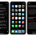Zdjęcie okładkowe wpisu: Aplikacje z czarnym tłem na iPhone X wyglądają świetnie