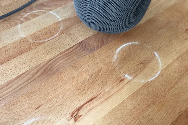 Zdjęcie okładkowe wpisu HomePod może uszkodzić olejowane drewniane podłoża