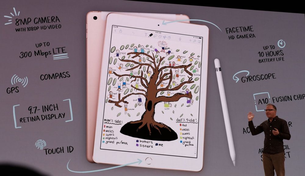 Zdjęcie okładkowe do wpis Nowy 9,7-calowy iPad – teraz działa z Apple Pencil
