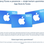 Zdjęcie okładkowe wpisu: Karty podarunkowe od Apple oficjalnie w Polsce