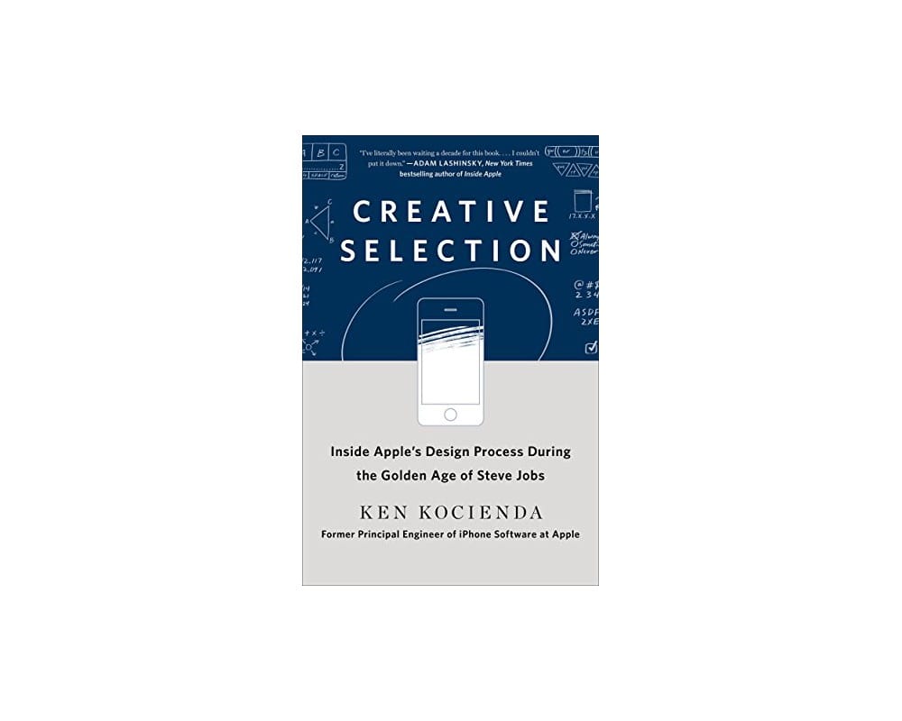 Zdjęcie okładkowe wpisu <em>Creative Selection: Inside Apple’s Design Process During the Golden Age of Steve Jobs</em> autorstwa Kena Kocienda już dostępna w iTunes i Amazonie