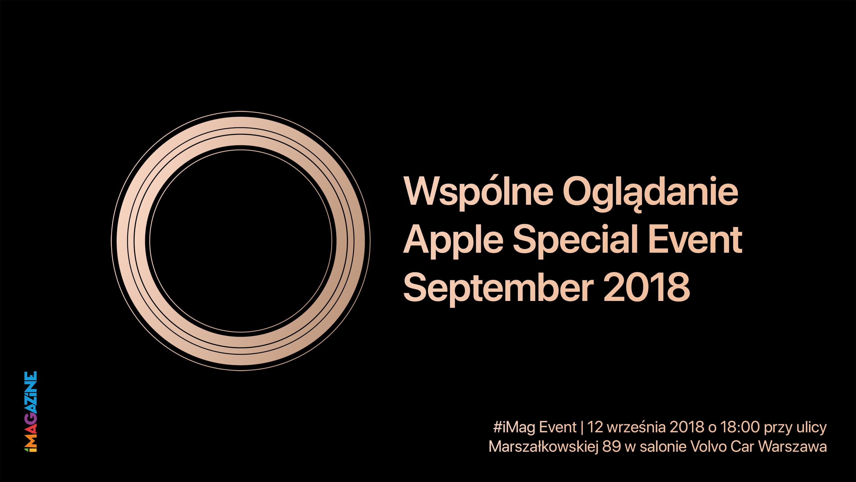 Zdjęcie okładkowe wpisu Wspólne Oglądanie Apple Special Event September 2018