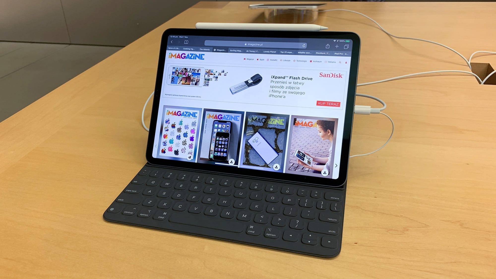 Zdjęcie okładkowe wpisu Pierwszy Polak który trzymał iPada Pro 2018 w ręce i go nie kupił…