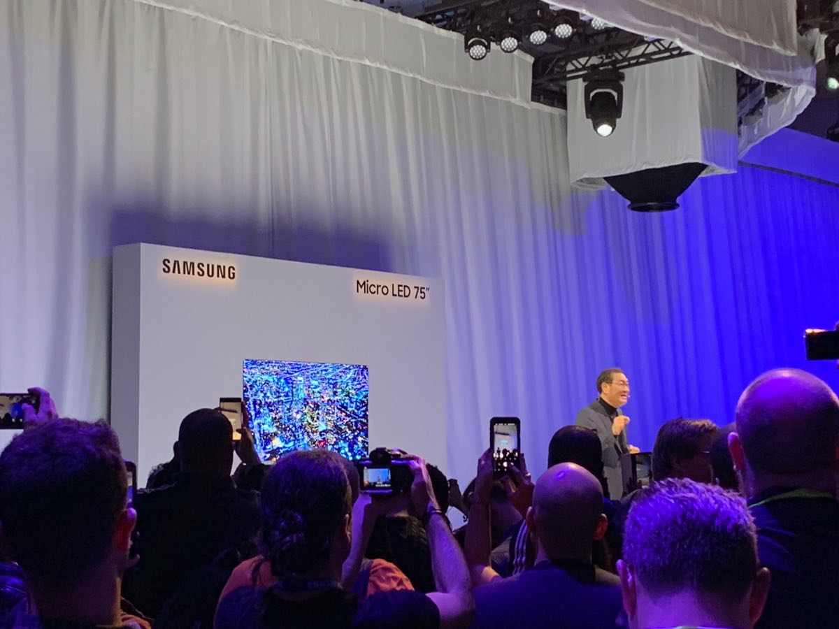 Zdjęcie okładkowe wpisu MicroLED w wydaniu bliskim domowego użytku – Samsung FirstLook CES 2019