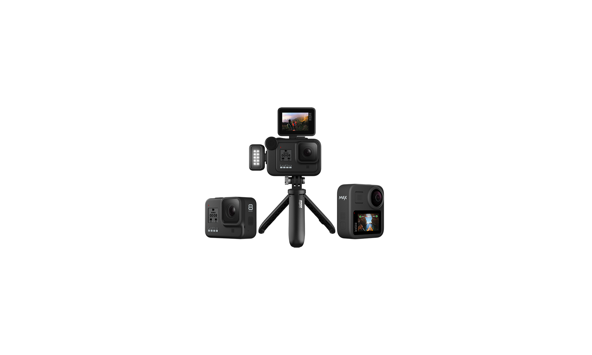 Zdjęcie okładkowe wpisu GoPro oficjalnie prezentuje kamery HERO8 i MAX