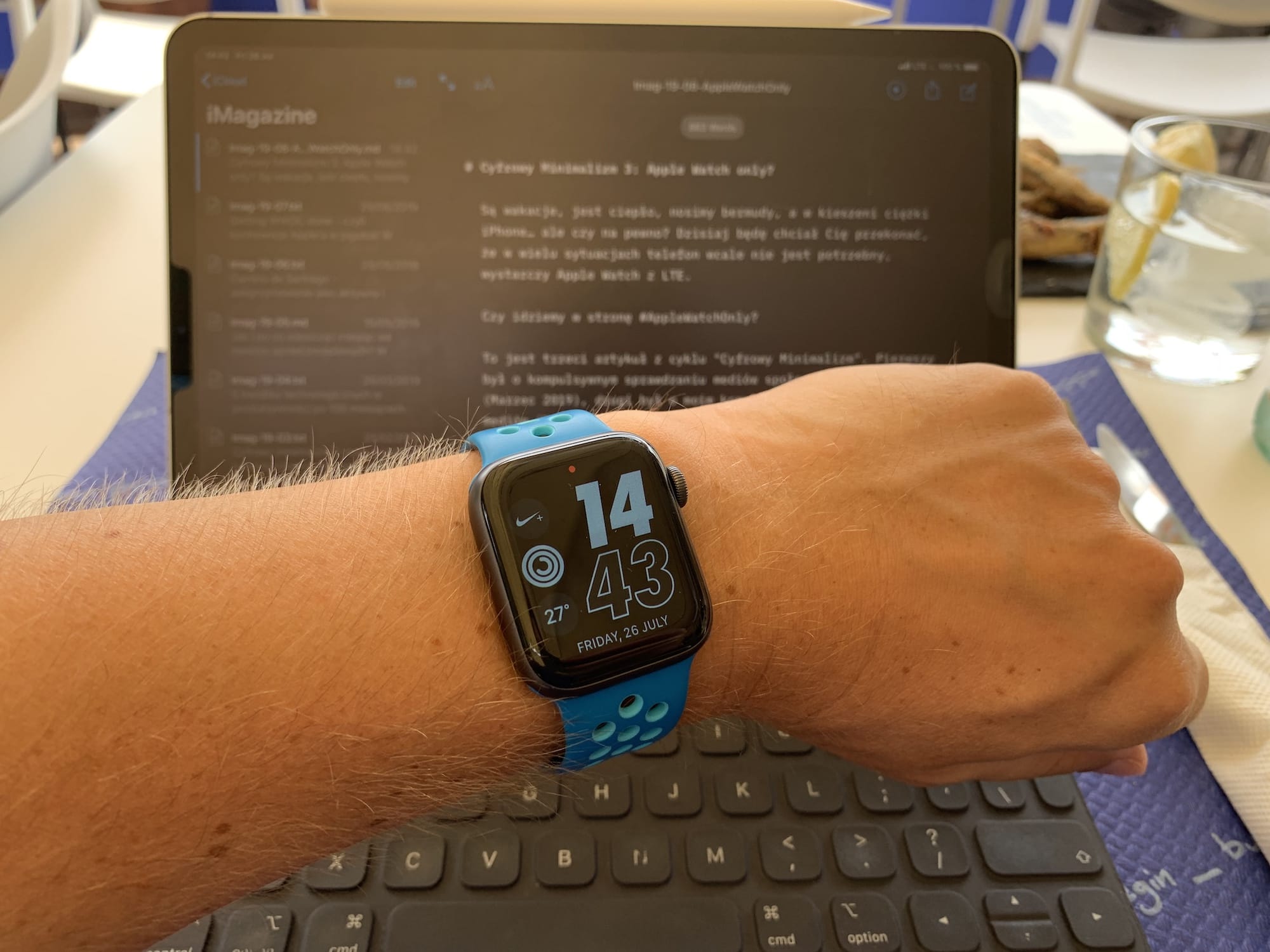 Zdjęcie okładkowe wpisu Cyfrowy minimalizm 3: Apple Watch only?