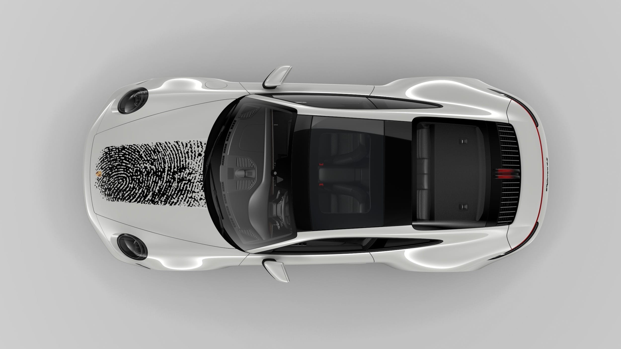 Zdjęcie okładkowe wpisu Porsche Exclusive Manufaktur oferuje możliwość nadrukowania odcisku naszego palca na masce 911