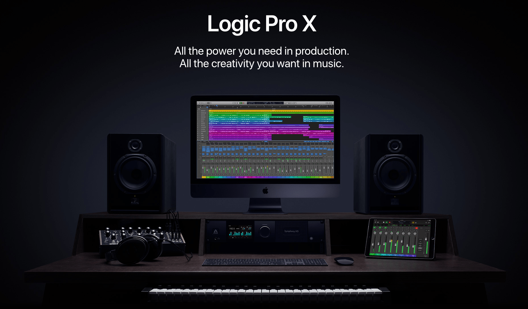 Zdjęcie okładkowe wpisu Final Cut Pro X oraz Logic Pro X z 90-dniową wersją próbną