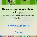 Zdjęcie okładkowe wpisu: Błąd „No Longer Shared” naprawiony przez Apple