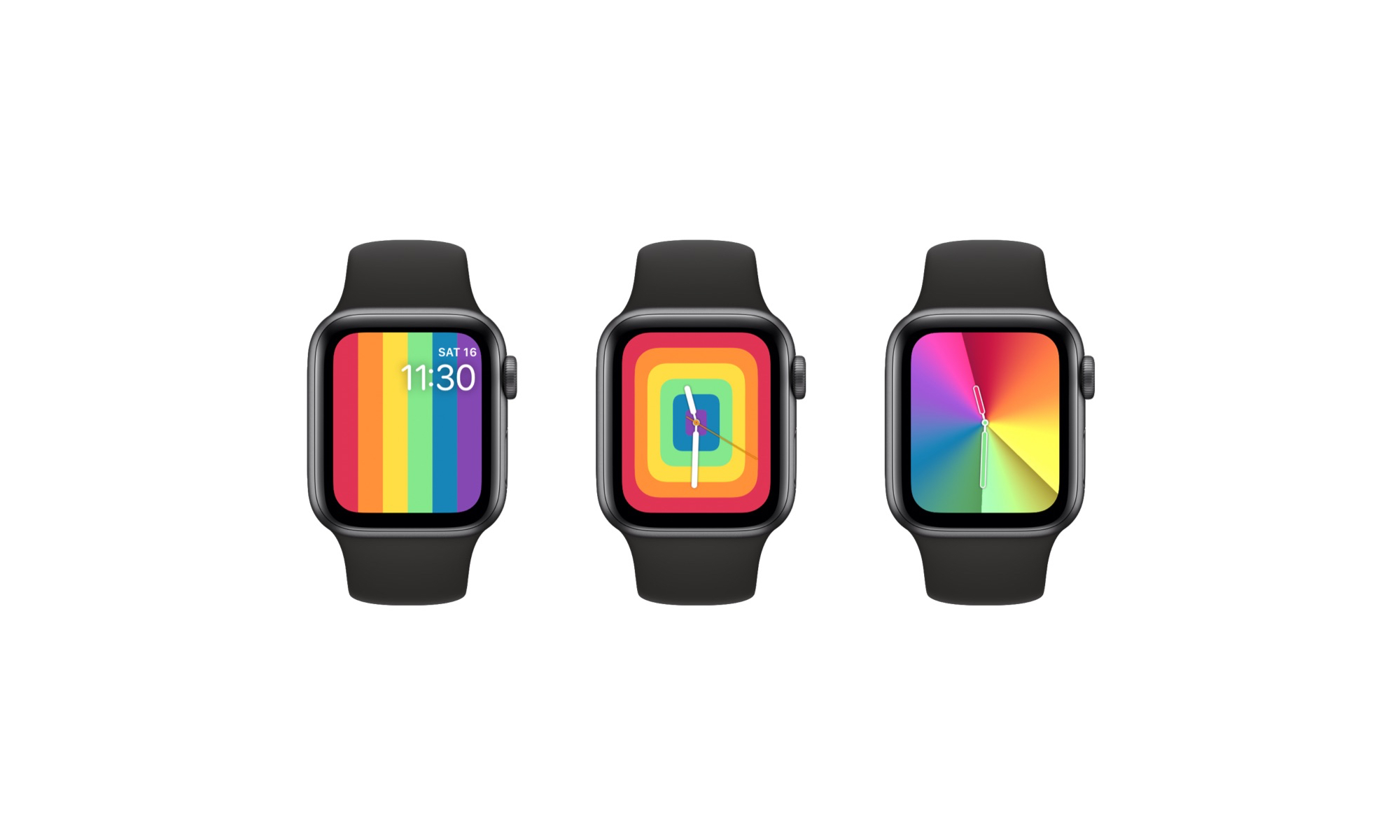 Zdjęcie okładkowe wpisu Nowe tarcze Apple Watch Pride 2020 na horyzoncie