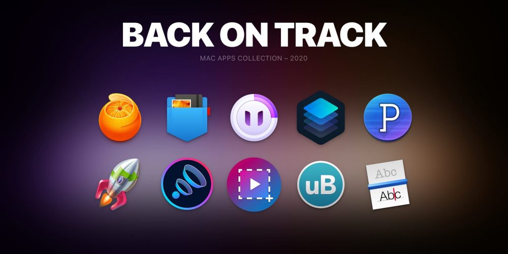 Zdjęcie okładkowe do wpis Back On Track – zestaw 10 apps dla Mac za <del>344</del> 72 USD za komplet lub 50% taniej za pojedynczy app
