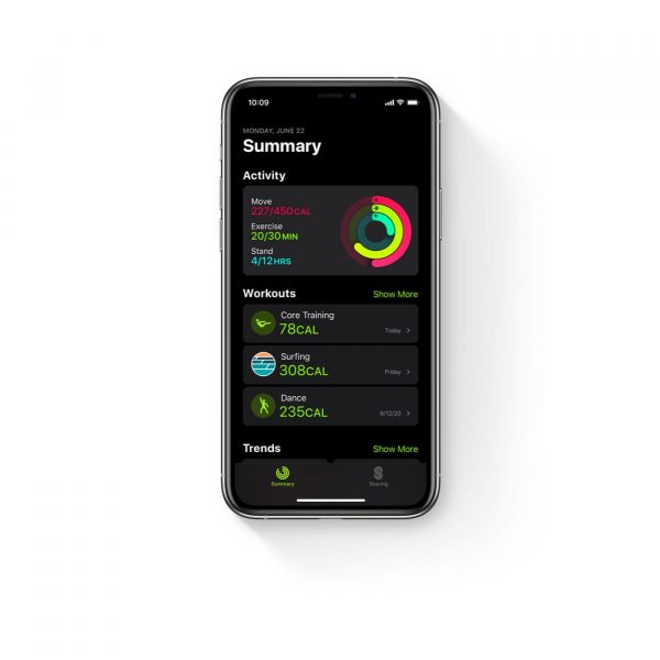 watchos 7 fitness