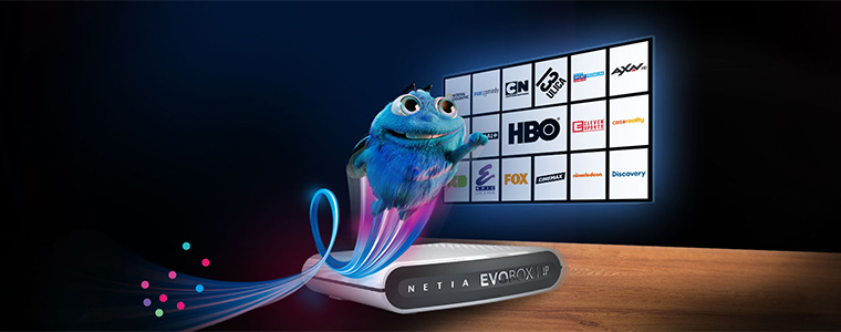 Zdjęcie okładkowe wpisu Telewizja Netii z nową ofertą i dekoderem Evobox