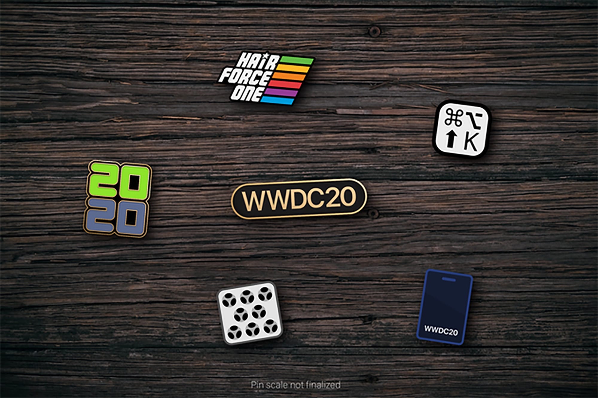 Zdjęcie okładkowe wpisu Zestaw przypinek z okazji WWDC 2020 na Kickstarterze (8 godzin do końca!)