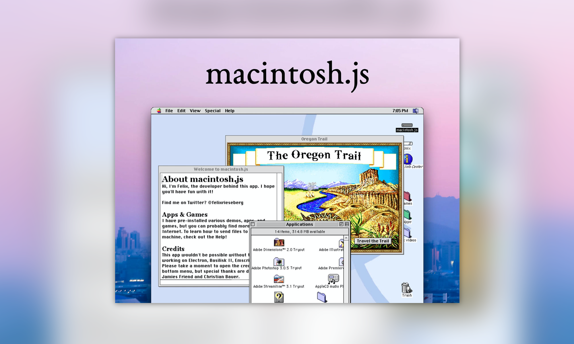 Zdjęcie okładkowe wpisu Uruchom Mac OS 8 pracującego na Macintoshu Quadra 900 jako aplikację Electron