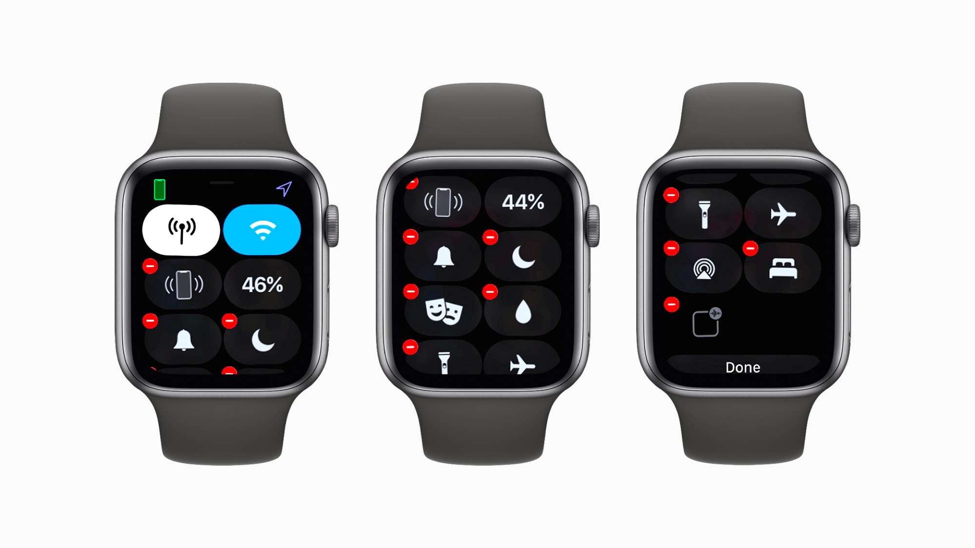 Control Center W WatchOS 7 IMagazine