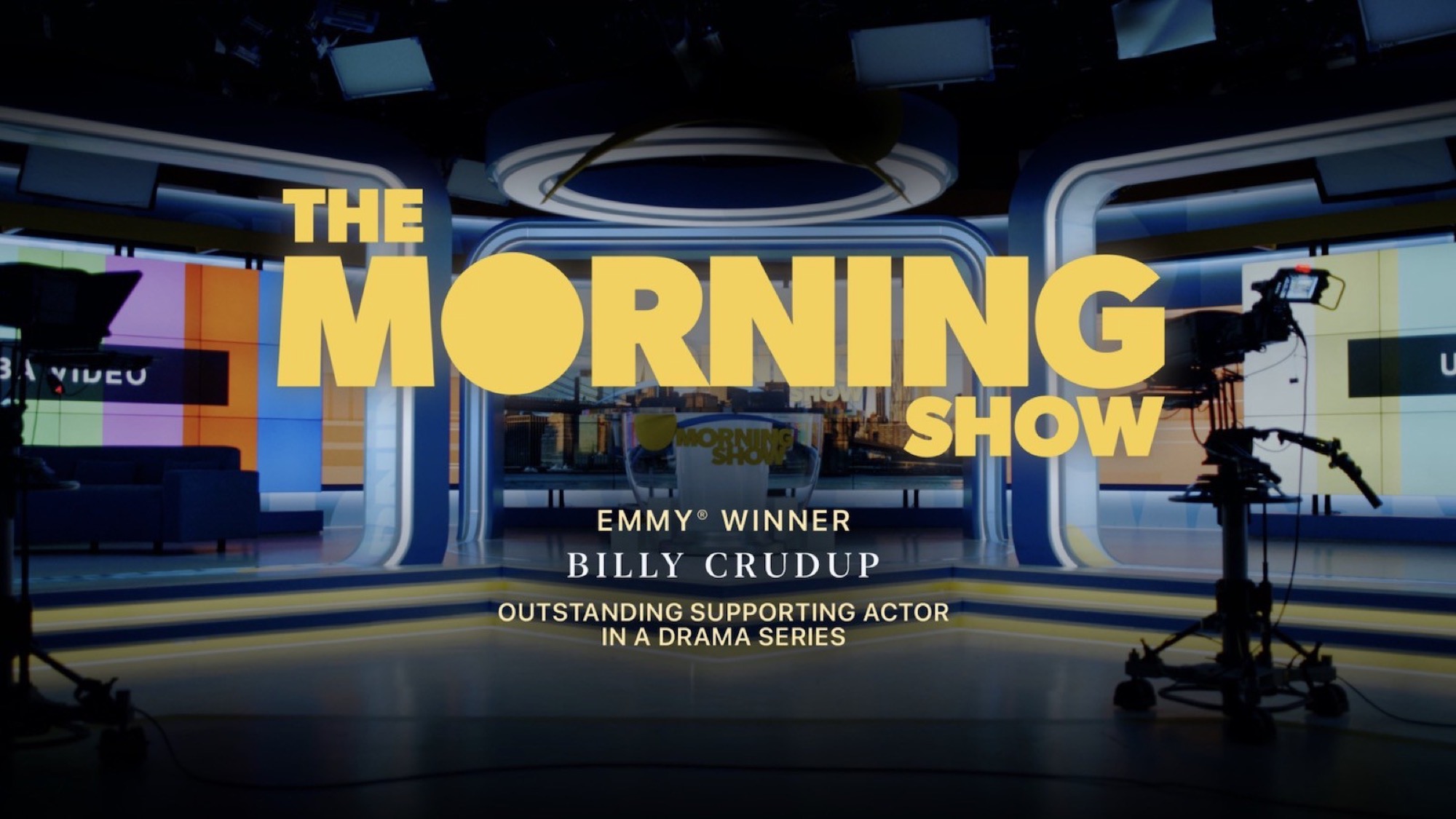 Zdjęcie okładkowe wpisu Apple TV+ i Billy Crudup zdobywają pierwszą nagrodę Emmy za rolę w „The Morning Show”